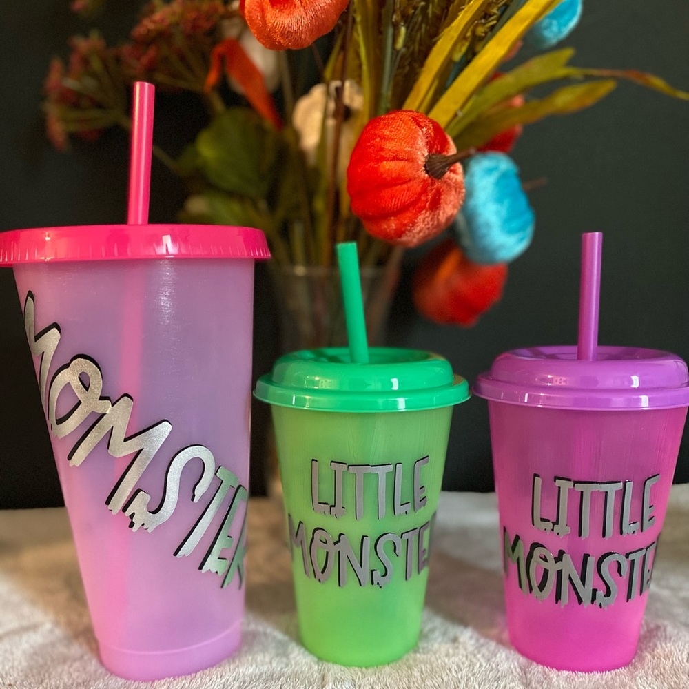 Momster & Little Monster Cups
